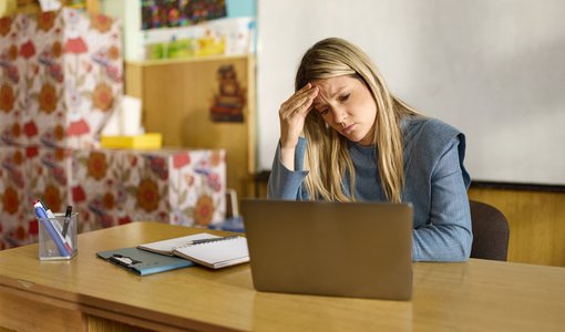 skynesher via Gettyimages Stress in der Schule