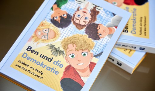 Buchtipp: Ben und die Demokratie - © Parlamentsdirekton/Thomas Topf Buchcover